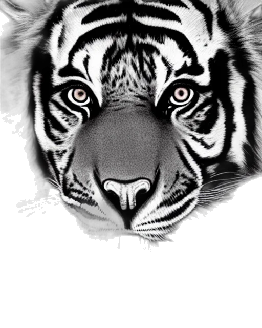 animal, creature, face, mask, pencil sketch, photorealistic, fantasy art, cartoon transparent PNG cut-out