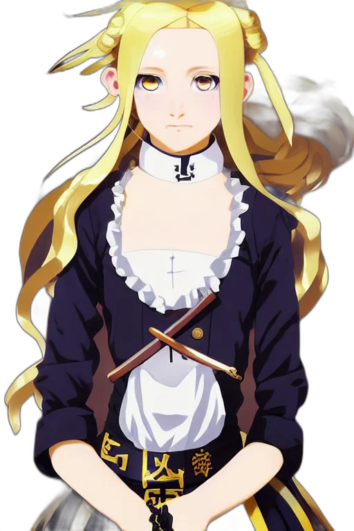 staff, sword, dress, crown transparent PNG cut-out