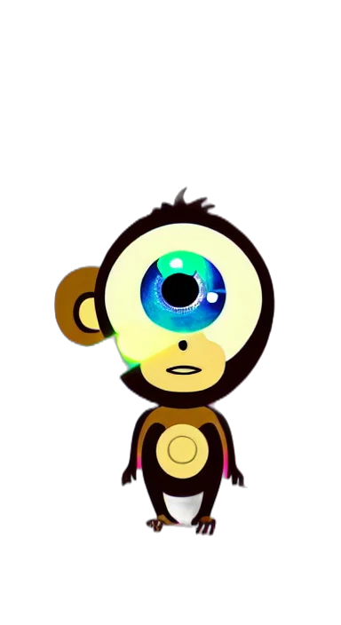 robot, staff, mask, creature, 3d render, concept art, cartoon, pixel art transparent PNG cut-out