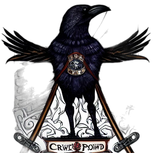 crown, sword, staff, fantasy art transparent PNG cut-out