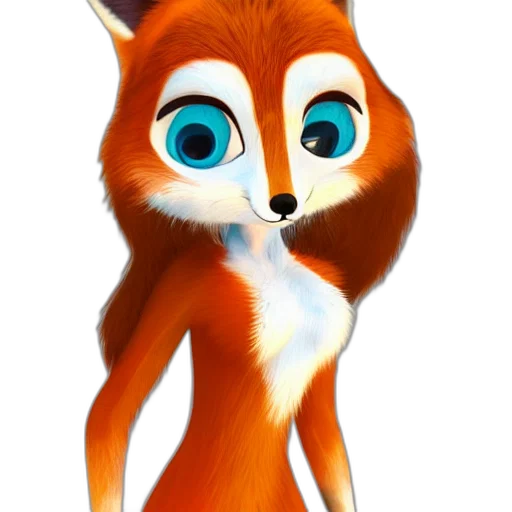 animal, staff, creature, face, concept art, 3d render, cartoon, fantasy art transparent PNG cut-out