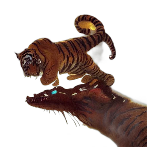 creature, animal, weapon, staff transparent PNG cut-out