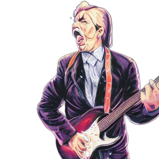 jacket, comic book art, concept art, cartoon transparent PNG cut-out