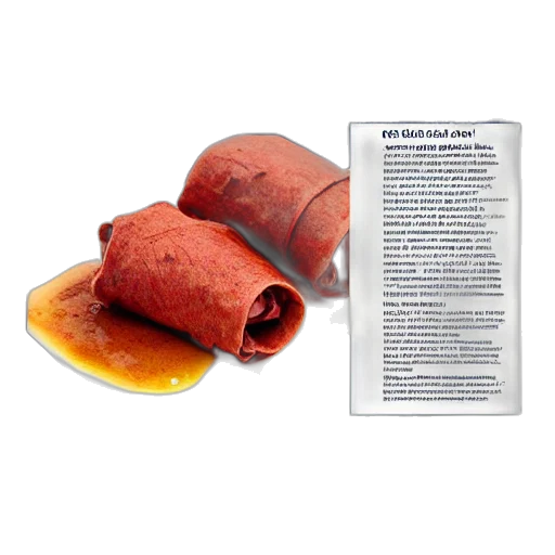 food, magazine, advert, new, hot, lumpy, gristle, wrap transparent PNG cut-out