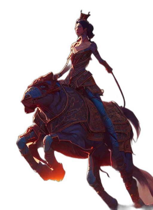 dragon, sword, staff, crown transparent PNG cut-out