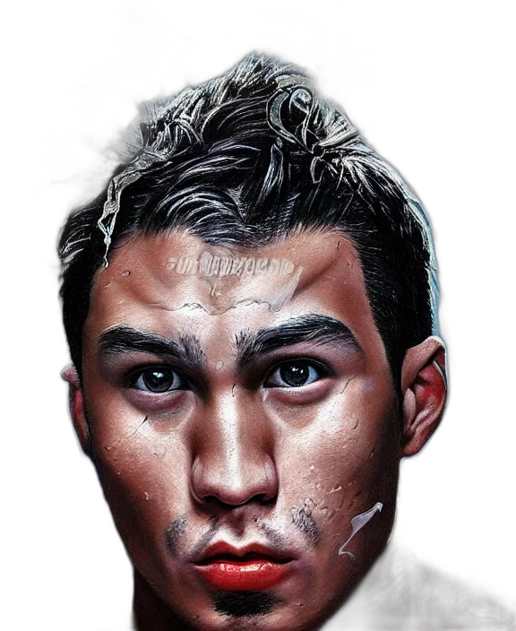 face, mask, photorealistic, comic book art, oil painting, cartoon, dream, portrait transparent PNG cut-out