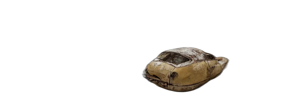 car, shoes, weapon, mask transparent PNG cut-out