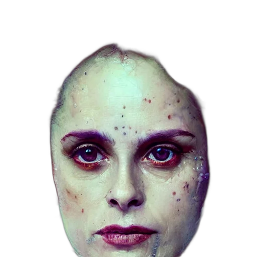 mask, face, robot, creature, photorealistic, 3d render, concept art, cyberpunk transparent PNG cut-out