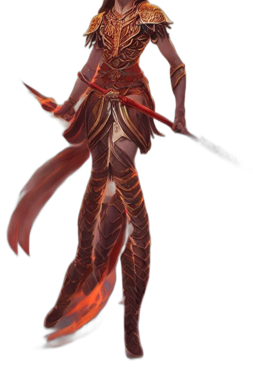 staff, dragon, creature, fantasy art, concept art, pixel art, comic book art, red transparent PNG cut-out