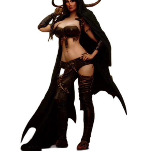 fantasy art, concept art, 3d render, pixel art transparent PNG cut-out