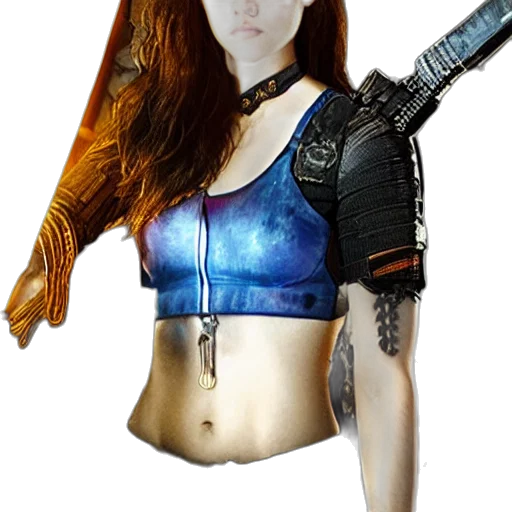 staff, weapon, dragon, cyberpunk transparent PNG cut-out