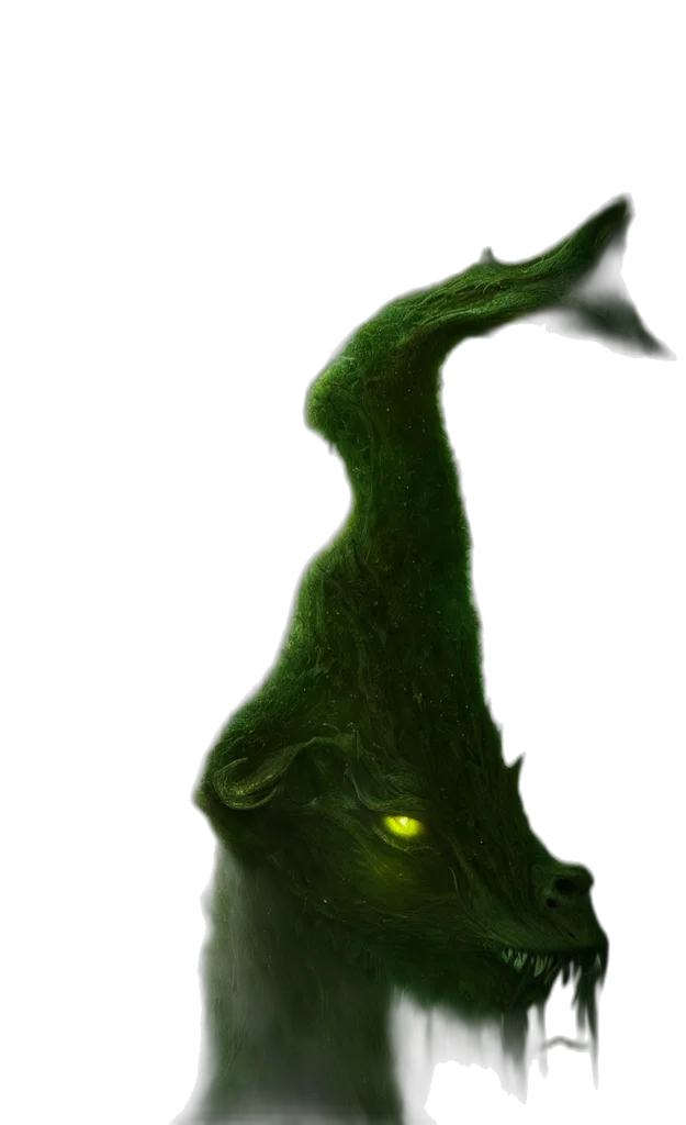 dragon, creature, animal, staff, concept art, fantasy art, 3d render, photorealistic transparent PNG cut-out