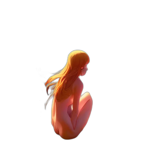 hair, dress, creature, crown, concept art, 3d render, pixel art, fantasy art transparent PNG cut-out