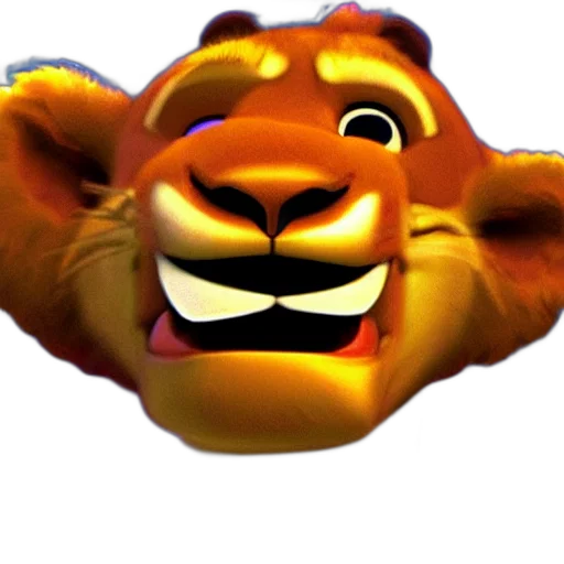 animal, face, creature, crown transparent PNG cut-out