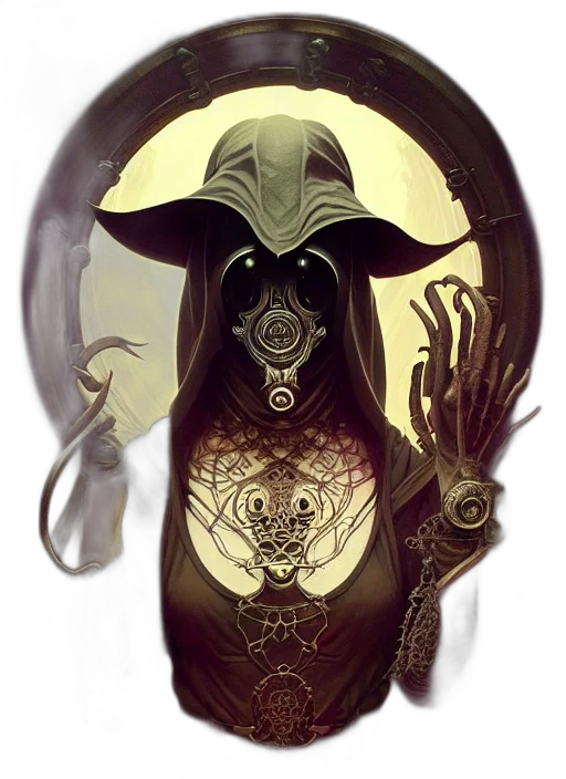 mask, creature, face, crown, concept art, fantasy art, pixel art, comic book art transparent PNG cut-out