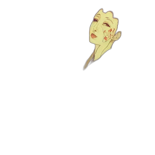 staff, creature, mask, dragon, pixel art, concept art, anime, cartoon transparent PNG cut-out