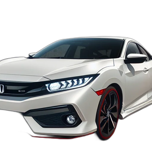car, 3d render, photorealistic, concept art transparent PNG cut-out