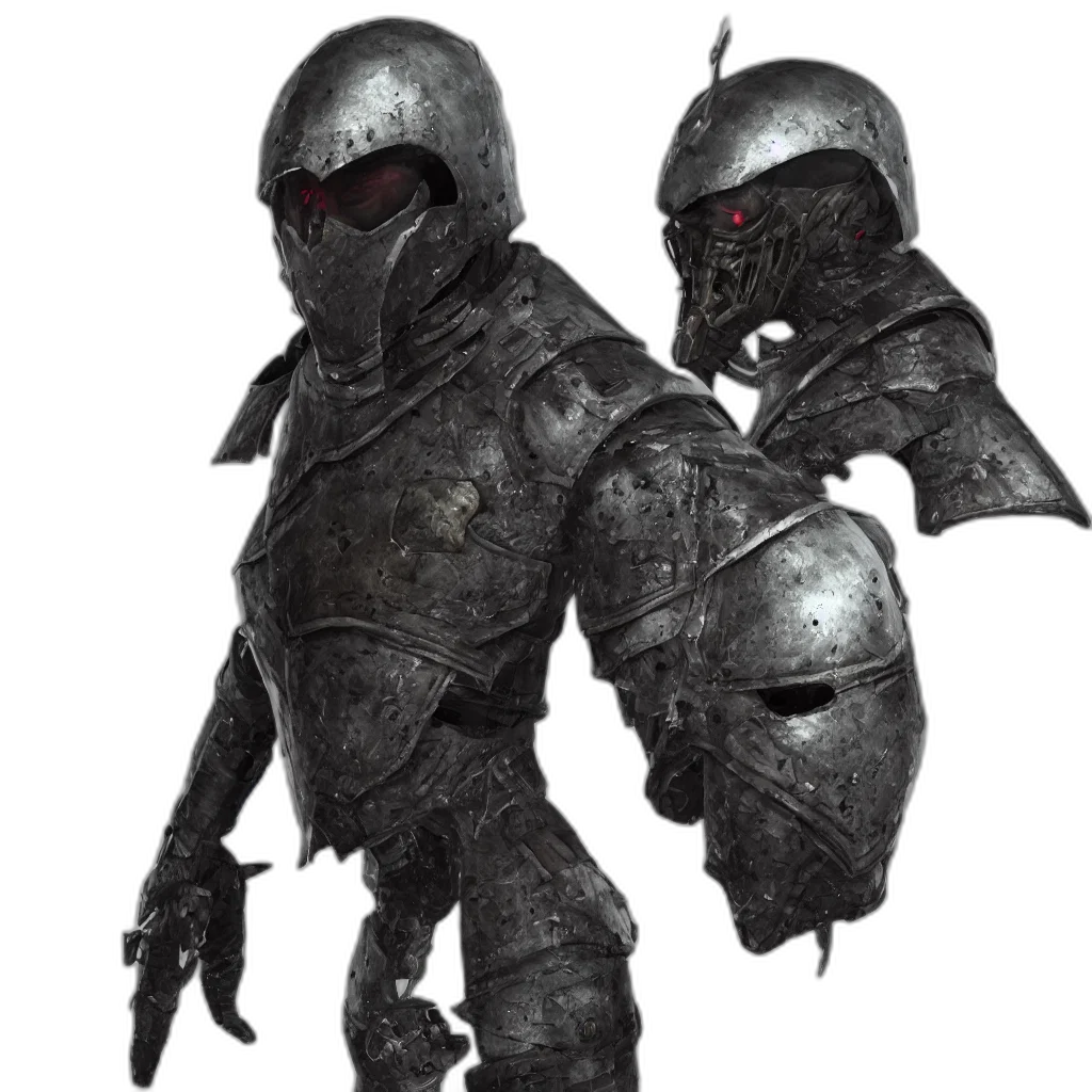 robot, mask, concept art, fantasy art transparent PNG cut-out