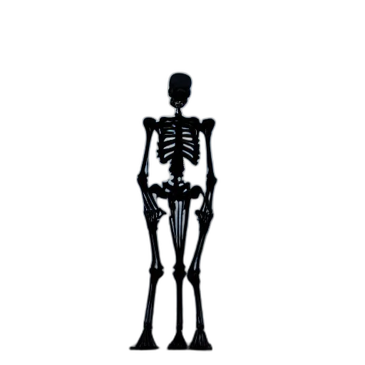 robot, animal, staff, jewelry, concept art, 3d render, pixel art, monochrome transparent PNG cut-out