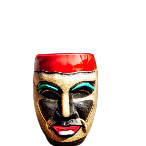 mask, face, crown, jewelry transparent PNG cut-out