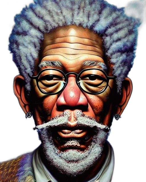 face, staff, mask, photorealistic, concept art, comic book art, cartoon, detailed transparent PNG cut-out
