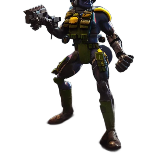 robot, weapon, staff, concept art transparent PNG cut-out