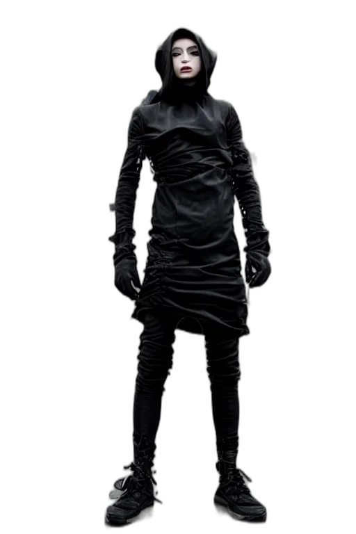 staff, jacket, mask, creature transparent PNG cut-out