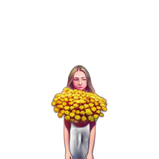 food, flower, dress, staff transparent PNG cut-out