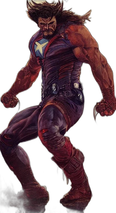 creature, weapon, mask, comic book art transparent PNG cut-out