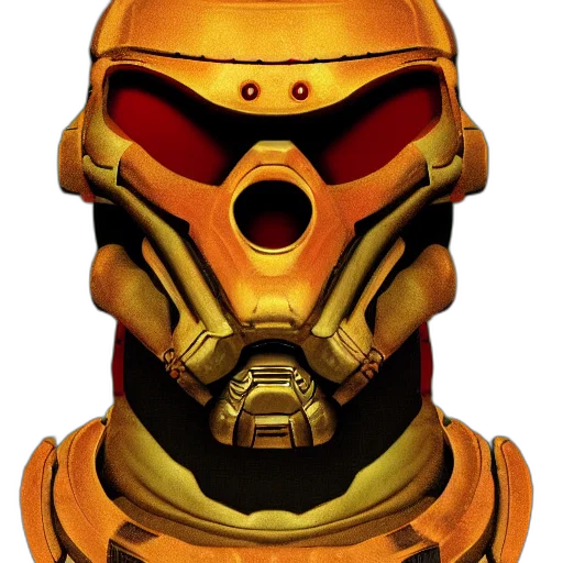 mask, robot, face, 3d render transparent PNG cut-out
