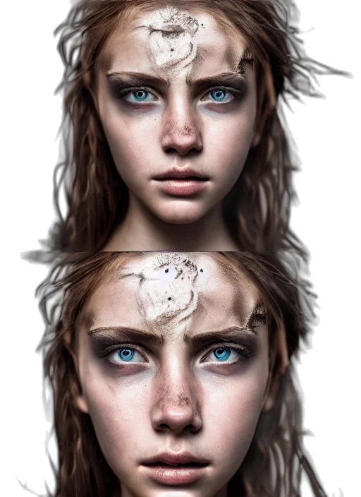 face, jewelry, hair, crown transparent PNG cut-out