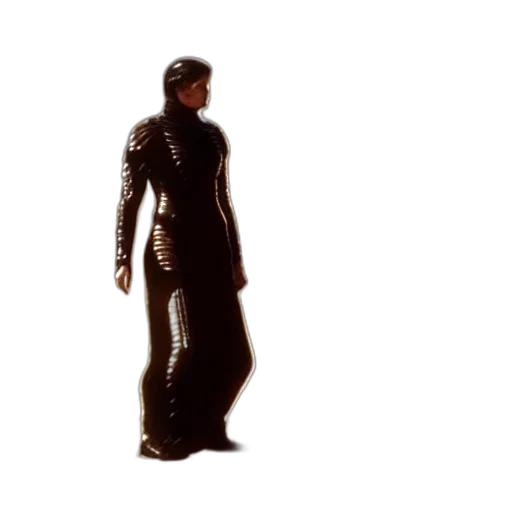 dress, robot, creature, jacket, concept art, 3d render, pixel art, cyberpunk transparent PNG cut-out