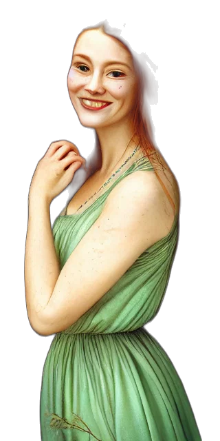 dress, jewelry, face, crown, photorealistic, fantasy art, oil painting, 3d render transparent PNG cut-out