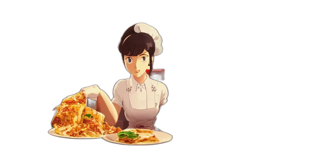 food, staff, pixel art, anime transparent PNG cut-out