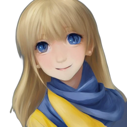 face, staff, robot, mask, anime, fantasy art, photorealistic, oil painting transparent PNG cut-out