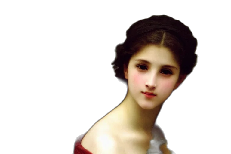 face, dress, crown, jewelry transparent PNG cut-out