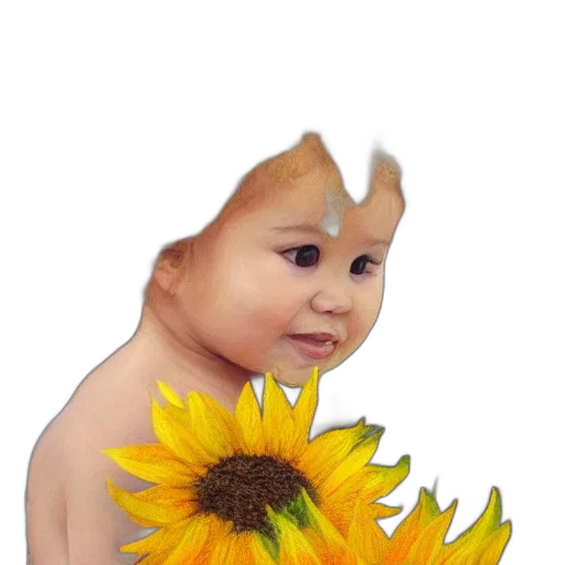 flower, face, creature, mask, photorealistic, 3d render, oil painting, concept art transparent PNG cut-out