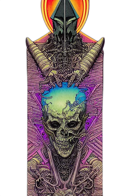 dragon, mask, jacket, dress, fantasy art, vaporwave, concept art, cyberpunk transparent PNG cut-out