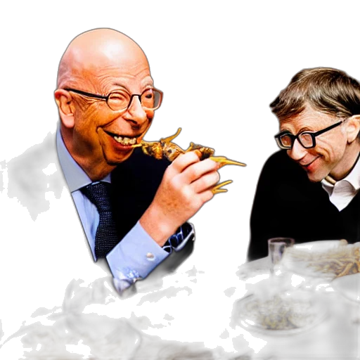 food, klaus, schwab, bill transparent PNG cut-out