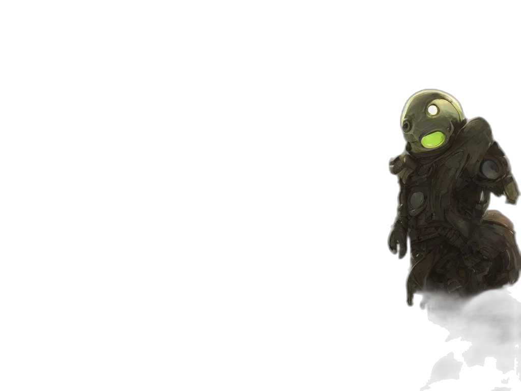 creature, mask, robot, face transparent PNG cut-out