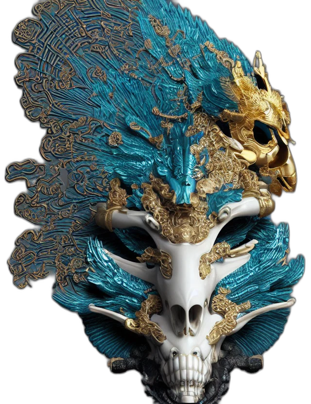 mask, jewelry, dragon, crown transparent PNG cut-out