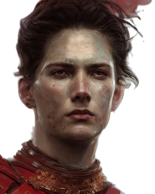 face, crown, staff, dragon transparent PNG cut-out
