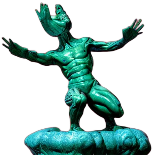 dragon, creature, animal, staff transparent PNG cut-out