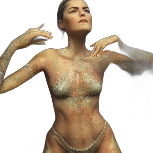 creature, jewelry, robot, dress transparent PNG cut-out