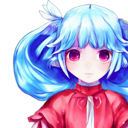 face, staff, robot, flower transparent PNG cut-out
