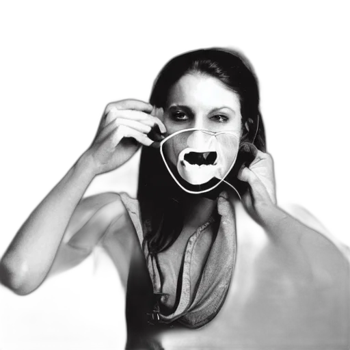 mask, jewelry, face, creature transparent PNG cut-out
