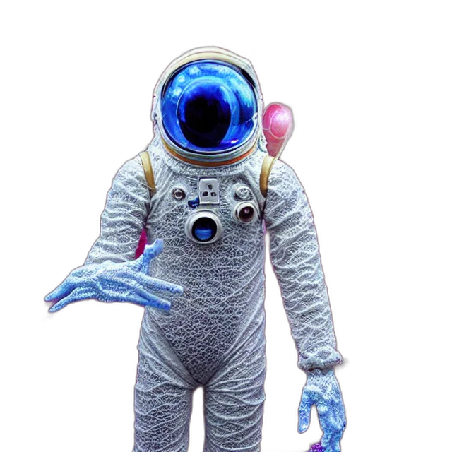 robot, mask, staff, creature transparent PNG cut-out