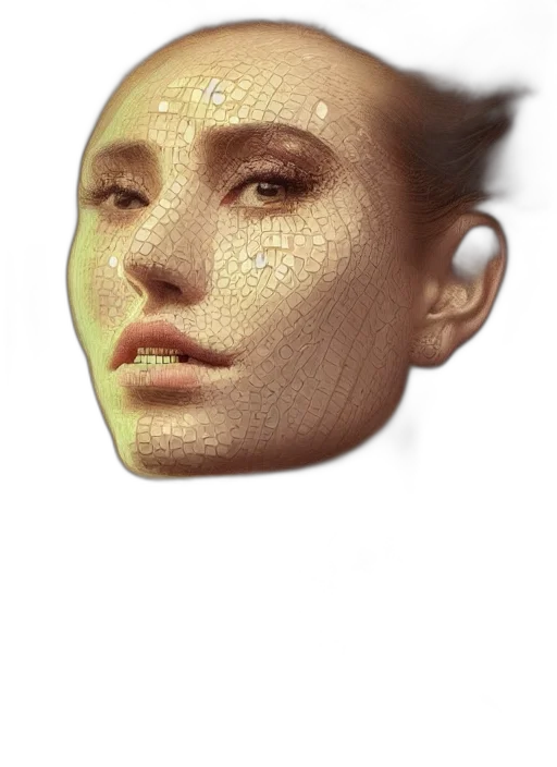 face, mask, robot, crown transparent PNG cut-out