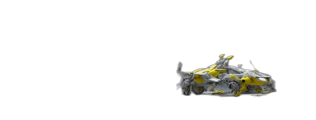 car, weapon, robot, dragon transparent PNG cut-out