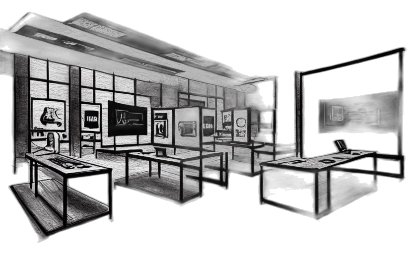 furniture, building, concept art, photorealistic transparent PNG cut-out